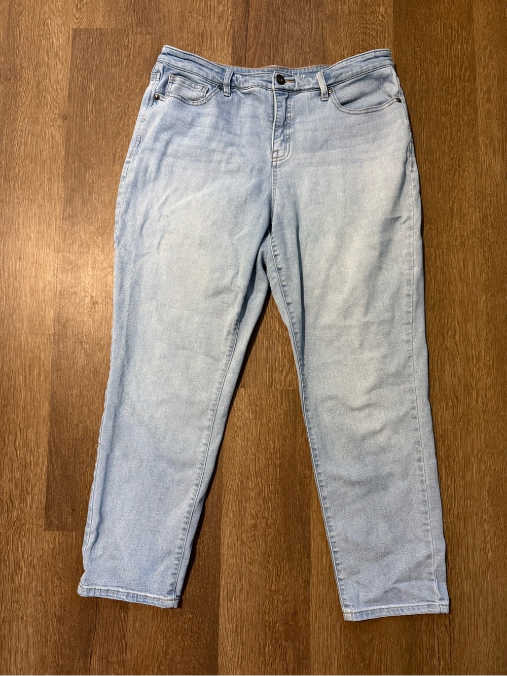 Style & Co Curvy Girlfriend Jeans Light wash Size 14